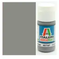 Italeri Metal Flat Aluminium (4677AP) - Metal mat srebrna maketarska boja 20ml
