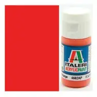 Italeri Metal Gloss Orange (4682AP) - Sjajna narančasta boja za makete 20ml