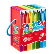 Jumbo set od 30 perivih flomastera - Carioca