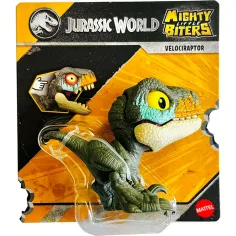 Jurassic World: Grizeća mini zelenkasta figura velociraptora - Mattel