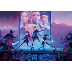 K-POP Demon Hunters kompaktni puzzle od 1000 komada - Clementoni slika 2