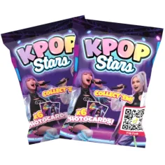 K-Pop zvijezde: iznenađujuće foto kartice - paket od 6 kom.