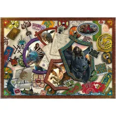 Kako izdresirati zmaja 1000-dijelni premium puzzle - Trefl slika 2