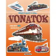 Kako je zanimljiv svijet... Knjiga naljepnica s vlakovima