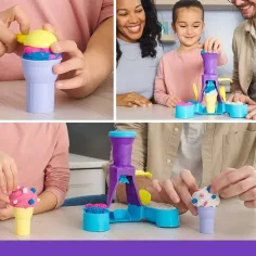 Kinetic Sand: Set za izradu sladoleda od kinetičkog pijeska 396g - Spin Master slika 2