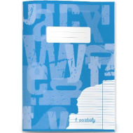 Klamericom spajana linirana bilježnica 14-32 A/5