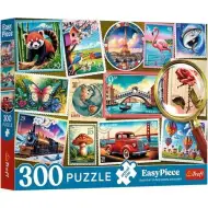 Kolekcija markica Easy Piece puzzle od 300 dijelova - Trefl
