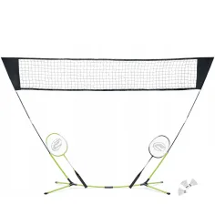 Komplet za badminton s mrežom i reketom - Spartan