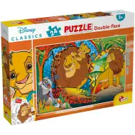 Kralj lavova 2 u 1 puzzle od 24 dijela i bojanka 50x35 cm - Lisciani