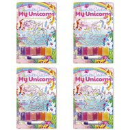 Kreativni set za izradu kristalne slike jednoroga, u više varijanti, 1 kom.