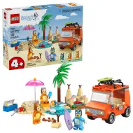 LEGO® Bluey™: Bluey i njegova obitelj putuju na plažu (11202L)