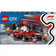 LEGO® City: F1® pit stop i osoblje, s Ferrarijem (60443)