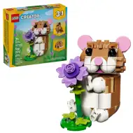 LEGO® Creator: Slatki hrčak s cvijetom (31376)