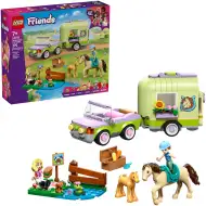 LEGO® Friends: Prikolica za prijevoz konja i ždrijebeta (42695)