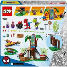 LEGO® Marvel: Spider-Man i Gobby bitka s raptorima u sjedištu na drvetu (11200) slika 5