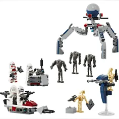 LEGO® Star Wars™: Paket bitke klon vojnika™ i borbenih droida™ (75372) slika 2