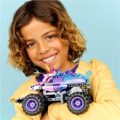 LEGO® Technic: Monster Jam™ Sparkle Smash™ - Vozilo na povlačenje (42220) slika 5