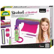 LENA: Kreativni set za pletenje i heklanje s kukicom i pređom
