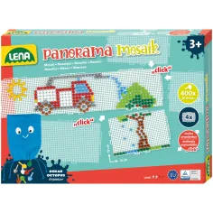 LENA: Panorama Mosaik XL Prozirni set točkica 10 mm, 400 kom.
