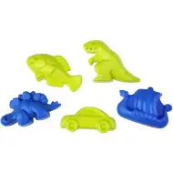 LENA: Set za pijesak s dinosaurima u mreži, 5-dijelni