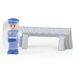 LENA: Truxx policijski automobil s dodacima u kutiji 39 cm slika 3