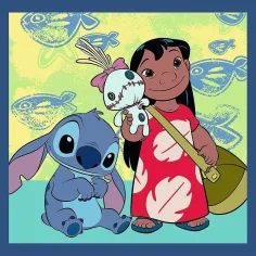 Lilo i Stitch - 3 u 1 slagalica sa 20, 36 i 50 dijelova - Trefl slika 2