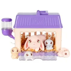 Little Live Pets: Mama zeko i njezini mladunci set igračaka slika 2
