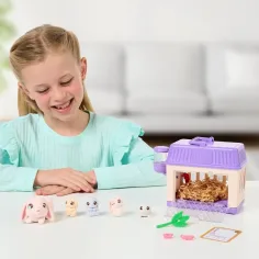 Little Live Pets: Mama zeko i njezini mladunci set igračaka slika 3