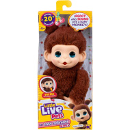 Little Live Pets: Mini Maki Chikki Cherry interaktivan smeđi majmun