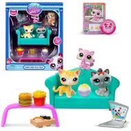Littlest Pet Shop: Diner Dash set za igru od 3 dijela s figuricama mačaka