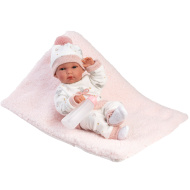 Llorens: Bimba, novorođenačka lutka 35 cm s bočicom i dekicom.