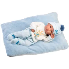 Llorens: Bimbo, novorođena lutka 35 cm s jastukom slika 3