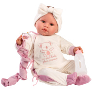 Llorens: Lea 45 cm lutka koja plače s cuclom u bodiju s koalama