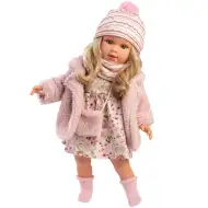 Llorens: Lucia lutka visine 40 cm u cvjetnoj haljini s torbicom