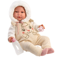 Llorens: Luis, 45 cm plačuća lutka s dječjom bočicom i dudicom.