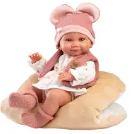 Llorens: Nica novorođena djevojčica s mekanim jastukom 38cm