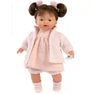 Llorens: Vera lutka visoka 33 cm s glasom u ružičastoj haljini