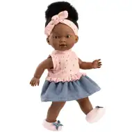 Llorens: Zoé lutka od 28 cm u haljini s uzorkom zvijezda