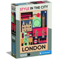 London - Stil u gradu 1000 dijelova puzzle - Clementoni