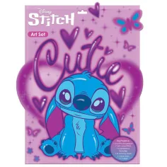 Luna: Disney Stitch Art Set bojanka s 6 flomastera i naljepnica
