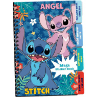 Luna: Disney Stitch Mega bilježnica s naljepnicama