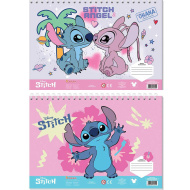 Luna: Disney Stitch kreativni skicarnik za bojanje s naljepnicama i šablonom u više varijanti