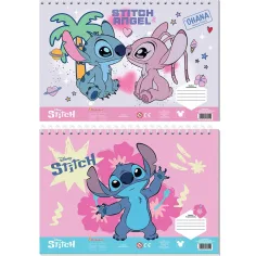 Luna: Disney Stitch kreativni skicarnik za bojanje s naljepnicama i šablonom u više varijanti