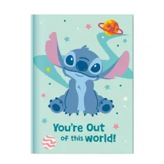 Luna: Disney Stitch tajni dnevnik s lokotom i kemijskom s pomponom 12x18 cm, 60 listova slika 2