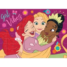 Luna: Disney princeze 2 u 1, puzzle za bojanje od 100 dijelova slika 2