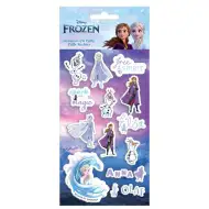 Luna: Frozen 3D pufasti set naljepnica na listu veličine 10x22 cm