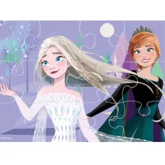 Luna: Frozen 4-u-1 puzzle set slika 2