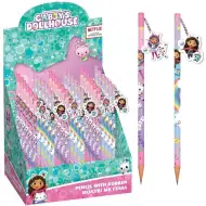 Luna: Gabina kućica za lutke s gumicom s uzorkom grafitne olovke, u dvije različite varijante, 1 komad