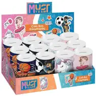 Luna: Metalna kutija s dječačkim ili djevojačkim uzorkom 10x15 cm, više različitih vrsta, 1 komad