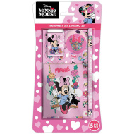 Luna: Minnie Miš ružičasti set pribora za pisanje od 5 kom.